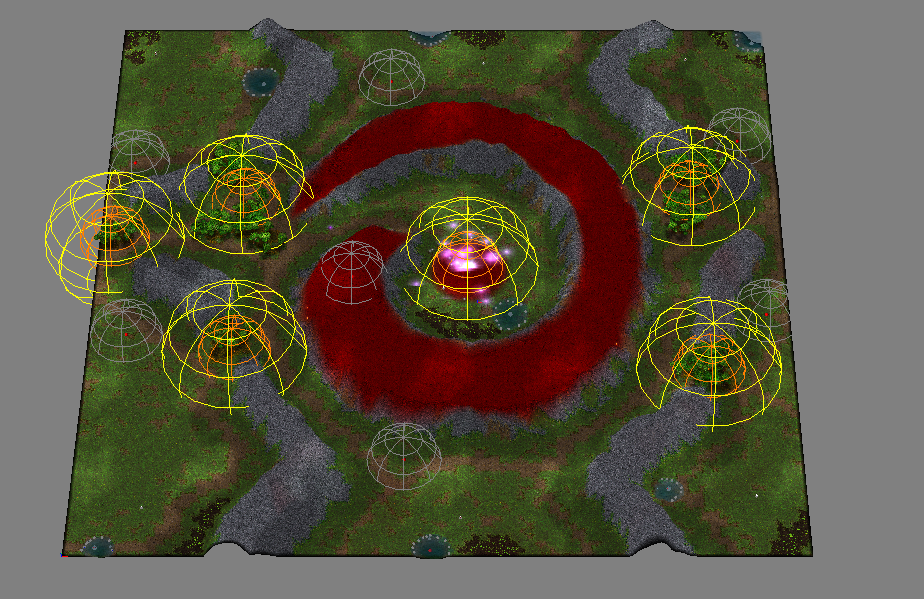 Battle Realm Logo Map
